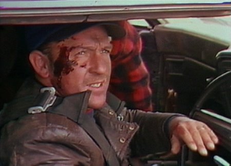 Mad Max 2 Stunt Coordinator Max Aspin at the wheel