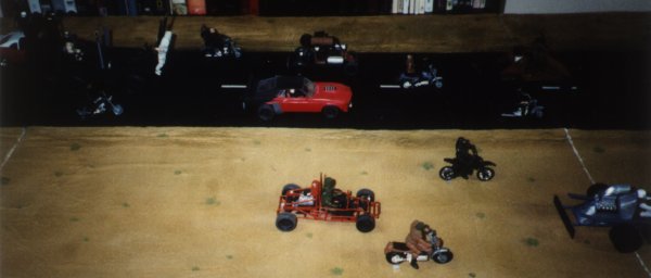 Mad Max 2 / The Road Warrior final chase sequence custom models