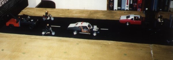 Mad Max 2 / The Road Warrior final chase sequence custom models