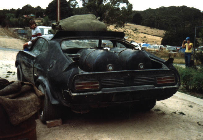Mad Max Interceptor - After Mad Max 2 / The Road Warrior - Doesn't look like anyone's in a hurry to dismantle it though...
