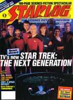 Starlog Issue #124, November 1987 - Front cover