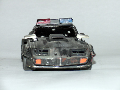 Japanese Mad Police Interceptor, assembled, front view