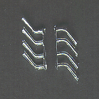 TNT Mad Max Interceptor side exhaust parts
