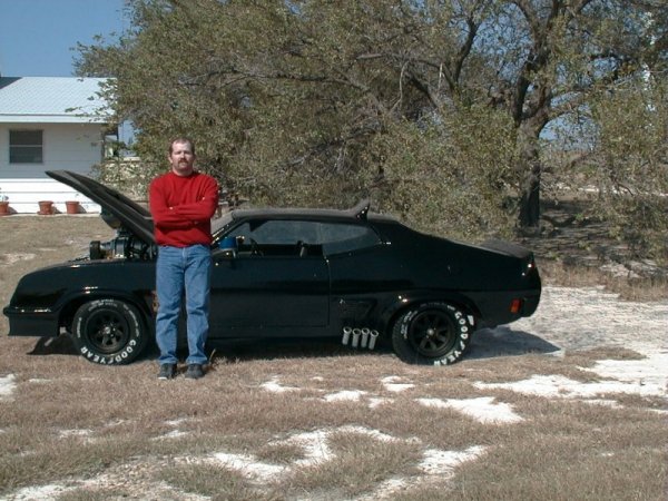 Mad Max Interceptor TNT Model Kit, built by Scott West