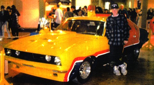 Michael Rennie's car, Exhibition Buildings